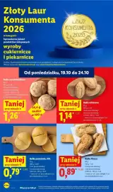 Lidl gazetka tydzień 43 Strona 46: Bułka orkiszowa €1,14, Bułka wysokobiałkowa €1,26