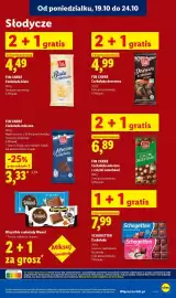 Lidl gazetka tydzień 43 Strona 69: Czekolada mleczna Fin Carré €3,33
