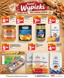 Topaz gazetka tydzień 43 Strona 17: Jabłka prażone Helcom €7,99, Brzoskwinie połówki Helcom €5,99
