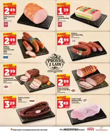 Topaz gazetka tydzień 43 Strona 27: Szyinka gotowana JBB €2,49, Szynek w kotle gotowana Swojski Stragan €3,49