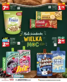 Topaz gazetka tydzień 43 Strona 32: Granola Fitness Nestle €7,99, Fitness Granola €2,69