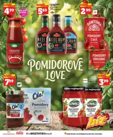 Topaz gazetka tydzień 43 Strona 34: Ketchup Premium Róleski €5,69, Passata klasyczna Delsato €4,99