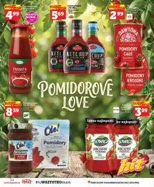 Topaz gazetka tydzień 43 Strona 34: Ketchup Premium Róleski €5,69, Passata klasyczna Delsato €4,99