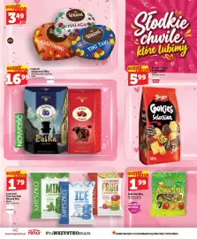 Topaz gazetka tydzień 43 Strona 40: Cukierki Wawel €3,49, Żelki Melu €1,99