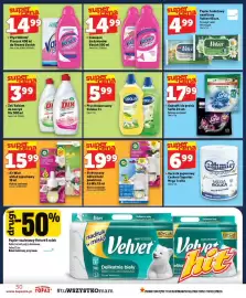 Topaz gazetka tydzień 43 Strona 50: Płyn Uniwersalny Sidolux €5,99, Płyn do płukania bielony firanek Vanish €14,99