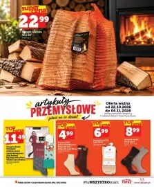 Topaz gazetka tydzień 43 Strona 53: Skarpety CSL €4,99, Skarpety frotki wywijane €11,49