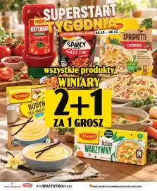 Topaz gazetka tydzień 43 Strona 6: Winiary Budyń Smak Wanilii €0,01