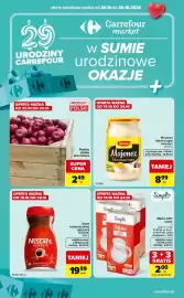 Carrefour Market gazetka tydzień 43 Strona 1: Majonez Winiary €8,99, Mleko Simple €2,00