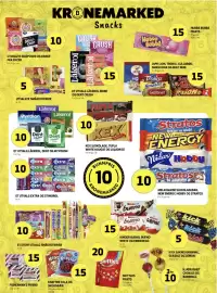 Bunnpris kundeavis uke 43 Side 13: UTVALGTE SMÅPOSER OG BARER FRA FAZER €10,00, ET UTVALG EXTRA OG STIMOROL €10,00