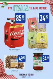 Rema 1000 kundeavis uke 43 Side 11: PASTASAUS ØKO €34,90, COCA-COLA U/SUKKER 4PK €85,90