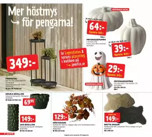 Jem&Fix reklamblad Sida 12: KRUKA EKOLLON €69,95, MATTA SHAUN €149,00