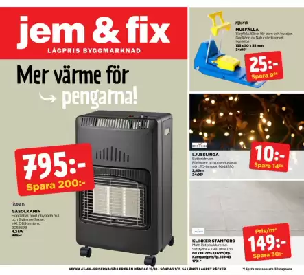 Jem&Fix (giltig till och med 2-11)