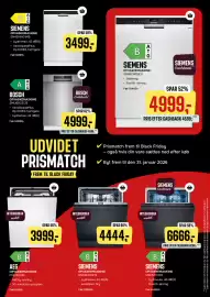 Skousen tilbudsavis Side 3: Siemens opvaskemaskine (integrerbar model) €4.444,00, Siemens opvaskemaskine €3.499,00