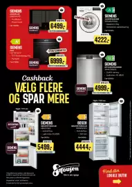 Skousen tilbudsavis Side 9: Siemens opvaskemaskine €4.999,00, Siemens vaskemaskine €4.222,00
