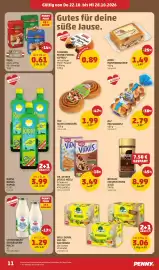PENNY Flugblatt woche 43 Seite 11: Schärdinger Bergbauern-Milch €1,29, Ölz Milchbrötle €2,79
