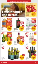 PENNY Flugblatt woche 43 Seite 18: Leibwächter Kräuterbitter €7,99, Die Weinmacher €3,99
