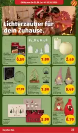 PENNY Flugblatt woche 43 Seite 22: Jute-Dekofigur* €7,99, FUSSMATTE* €3,99