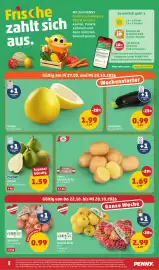 PENNY Flugblatt woche 43 Seite 3: Ofen-/Grillerdäpfel €1,69, Clever BIRNEN €1,59