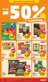 PENNY Flugblatt woche 43 Seite 5: Brajlovic Cevapcici* od. Pljeskavica €9,99, ECE WEISSE BOHNEN od. KICHERERBSSEN €0,99