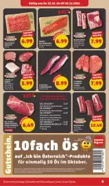 PENNY Flugblatt woche 43 Seite 6: Schweins-Lungenbraten* €8,99, Radatz XXL Spare Ribs €6,99