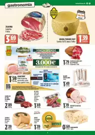 Volantino Rossotono Carrefour Pagina 2: Grana Padano DOP €1,39, Salsiccia di Faeto casereccia dolce/piccante €1,69