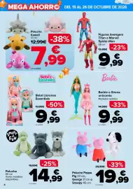 Folleto Carrefour semana 43 Página 4: Bebe llorones - essentials €9,99, Smart & fun - peluche €14,99