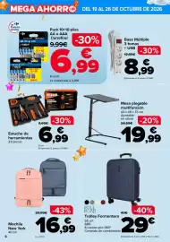 Folleto Carrefour semana 43 Página 6: Estuche de herramientas €6,99, Mochila new york €16,99