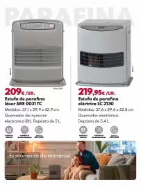 Catálogo BricoCentro Página 15: Toyotomi - estufa de parafina eléctrica lc 2130 €219,95