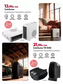 Catálogo BricoCentro Página 2: Calefactor €13,95, Calefactor fh 5140 €21,95