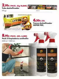 Catálogo BricoCentro Página 26: Pack 2 limpiadores antihollín €8,95, Tronco deshollinador €6,50