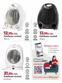 Catálogo BricoCentro Página 3: Edm - calefactor vertical €21,95, Jocca - calefactor vertical €13,95