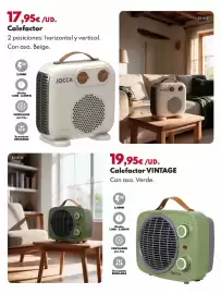 Catálogo BricoCentro Página 4: Jocca - calefactor vintage €19,95, Jocca - calefactor €17,95