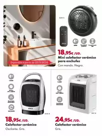 Catálogo BricoCentro Página 5: Jocca - mini calefactor ceramico para enchufes €18,95, Calefactor cerámico €24,95