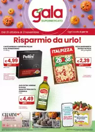 Volantino Gala Supermercati Pagina 1: Pizza Margherita Italpizza €2,39