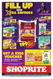 Shoprite catalogue Page 1: White Star Super Maize Meal €99,99, Sunlight 5in1 Handwash Powder €57,99