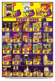 Shoprite catalogue Page 9: All Gold Tomato Sauce €34,99, Cape Point Light Meat Shredded Tuna in Oil/Water €59,00