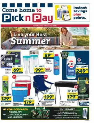 Pick n Pay Hypermarket (valid until 8-11)