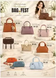 KM Trading catalogue Page 16: Ladies Vanity Bag €58,00, Ladies Back Pack €54,00