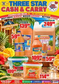 Three Star Cash and Carry catalogue Page 9: SAVE ca LOT OUR COMMUNITY STORE THREE STAR CASH & CARRY OWERTRADE YOU OWER TRADE
