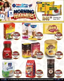 Take 'n Pay catalogue week 43 Page 11: Phendula Tips Tea €45,00, SOCIETY/BOSTON Cappuccino Sticks Assorted €39,99