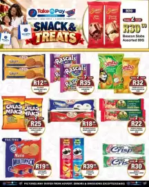 Take 'n Pay catalogue week 43 Page 13: Willards Cheas Naks Cheese €25,00, De Vries Ginger Biscuits €12,99