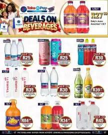 Take 'n Pay catalogue week 43 Page 15: THIRSTI STILL OR SPARKLING WATER €35,00, Caribbean Juice Assorted €34,99