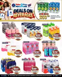 Take 'n Pay catalogue week 43 Page 16: Juicylicious 100% Fruit Juice Assorted €50,00, Energade Drink Assorted €54,99