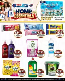 Take 'n Pay catalogue week 43 Page 21: Sunlight Hand Wash Assorted €87,99, MegaSoft Toilet Tissues 48'S €109,99