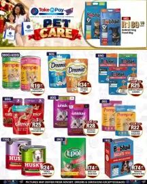 Take 'n Pay catalogue week 43 Page 27: Catmor Pouches €25,00, Dreamies Cat Food €34,99