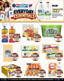 Take 'n Pay catalogue week 43 Page 3: Parmalat Cheese Vacuum Pack €89,99, Tinkies Sponge Cake €39,99