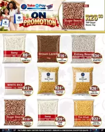 Take 'n Pay catalogue week 43 Page 7: TNP Sugar Beans €26,99, TNP WHITE RICE €12,99