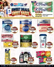 Take 'n Pay catalogue week 43 Page 9: Nestle Peppermint Crisp €30,00, Rhodes Trotters Jelly Assorted €20,00