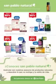 Folleto Farmacia San Pablo semana 43 Página 10: san pablo natural Estos productos no han demostrado cientificamente tener