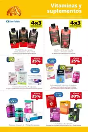 Folleto Farmacia San Pablo semana 43 Página 3: Belacaps Omega 3, 6, 9 Triplex €208,50, Just Olfocus €126,00